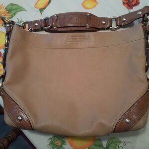Genuine coach leather bag